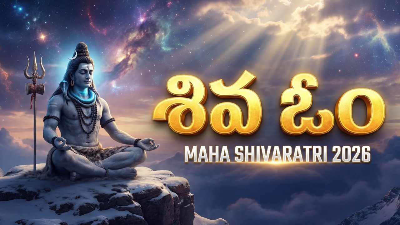 హర హర శంకర   Powerful Lord Shiva Song  Latest Telugu Bhakti Songs  Shiva Om Lyrical Video