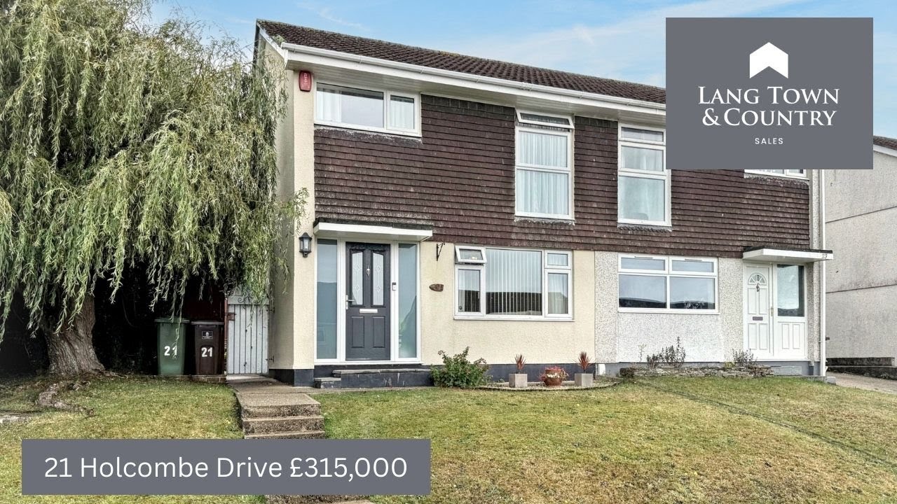 21 Holcombe Drive-Family Home For Sale-Plymstock Property-Plymouth Property Tour-Lang Town & Country