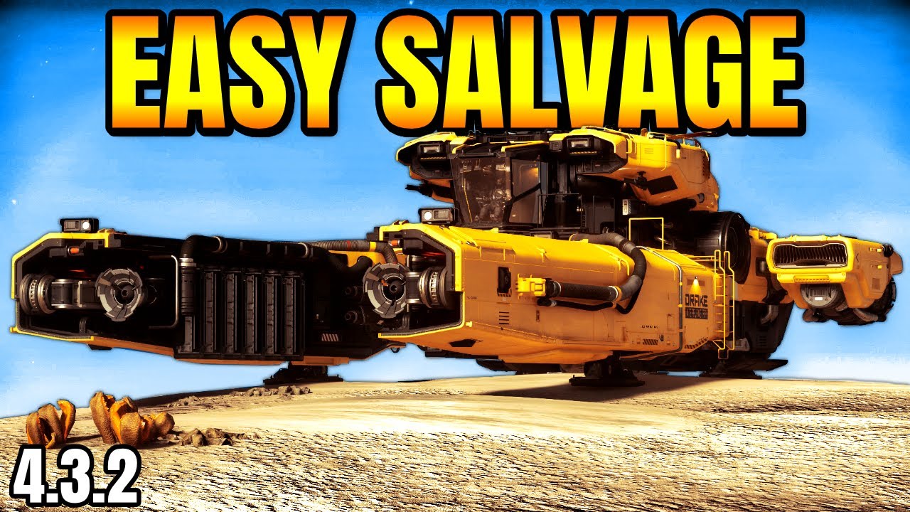 Beginner’s Guide to Making Easy Money with Salvaging! Star Citizen 4.3.2