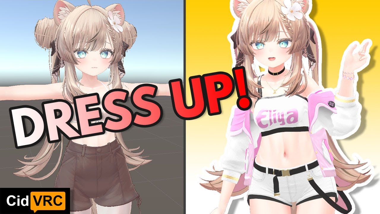 [VRC] Как надеть новую одежду на своего аватара! (Для новичков) (Только на стенде)