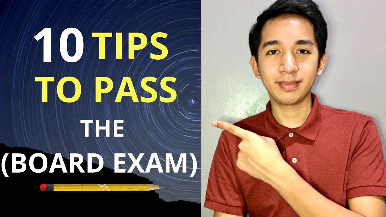 How to pass the board exam (part 1) - 10 Tips