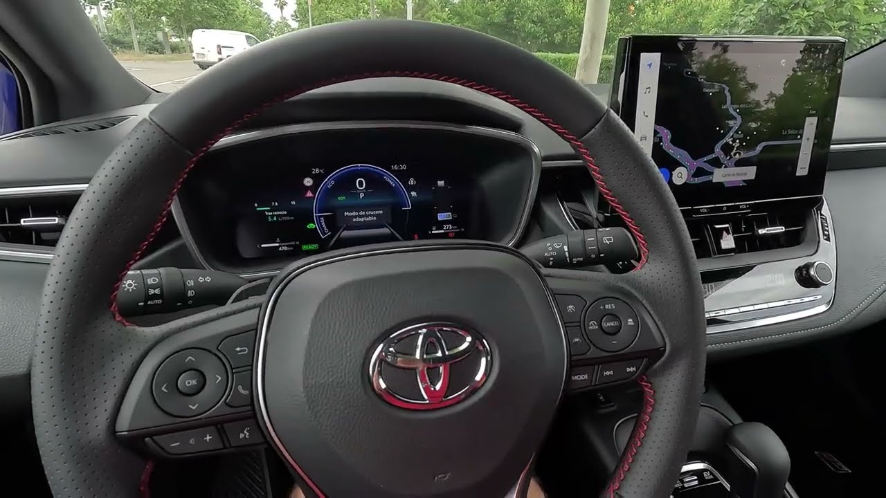 Toyota Corolla GR Sport 2025 | Mandos al volante | Consola central | Funcionamiento | POV