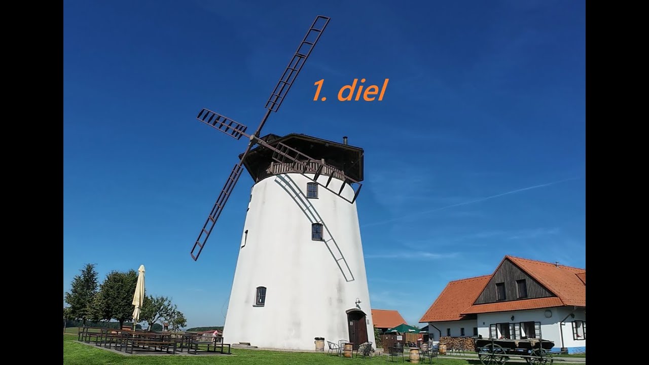 Za veternými mlynmi na Morave -  1. časť, motovýlet 