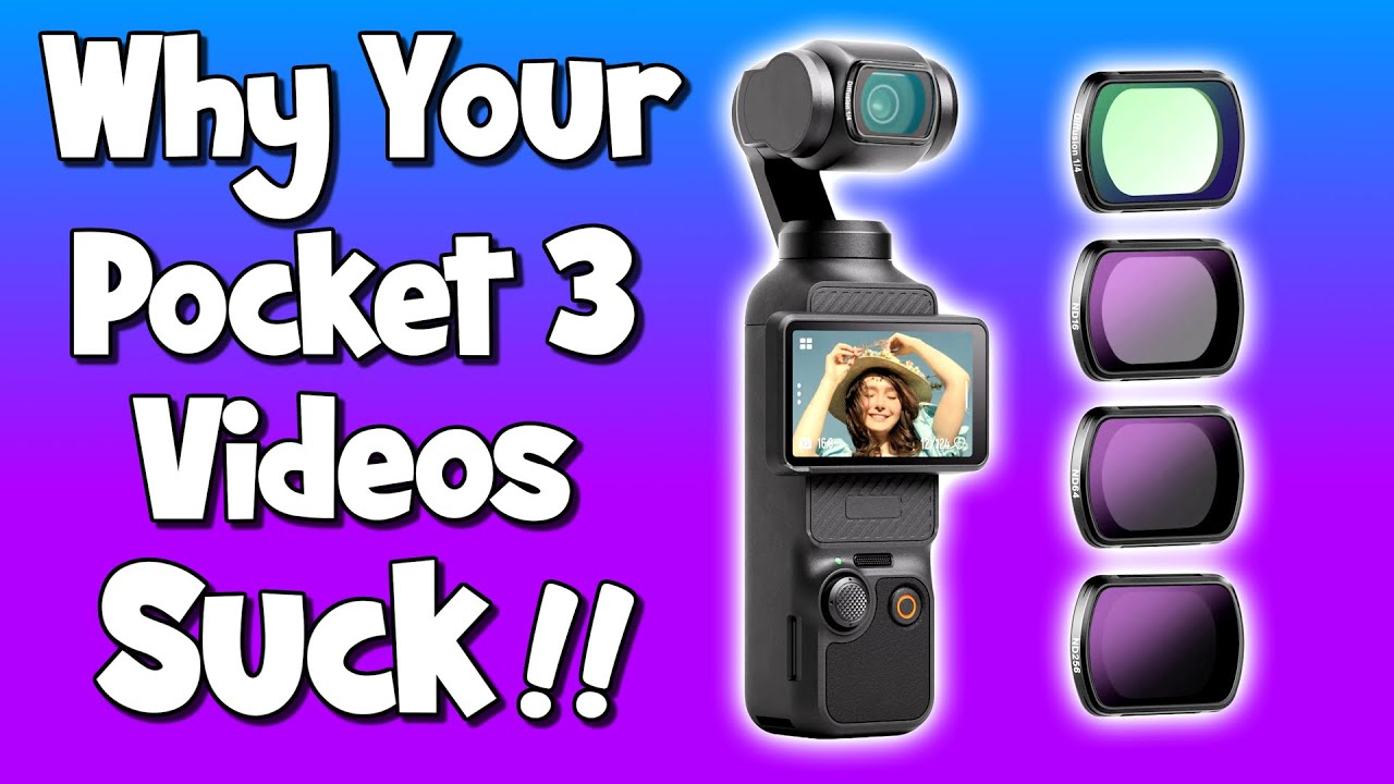 DJI Pocket 3 + DJI Mic Mini + Neewer ND Filters = Perfect Vlogging Kit!