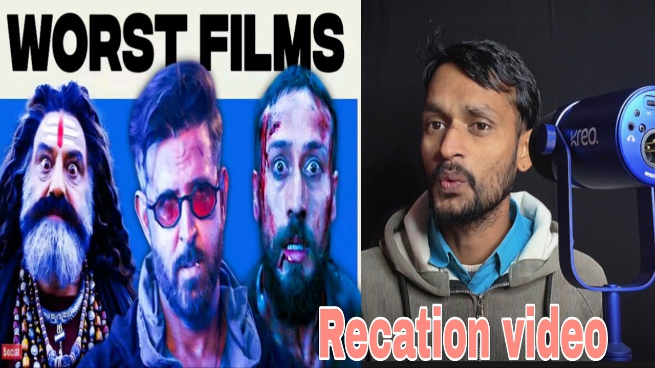 Top 11 Worst Indian Movies of 2025 !! Reaction Video & Review !! Badshah Vivek !! War 2