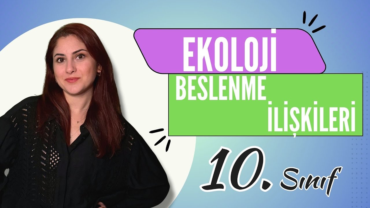 16) EKOLOJİ 2 - BESLENME İLİŞKİLERİ | 10. SINIF | TYT BİYOLOJİ DERS NOTLARI | 2024