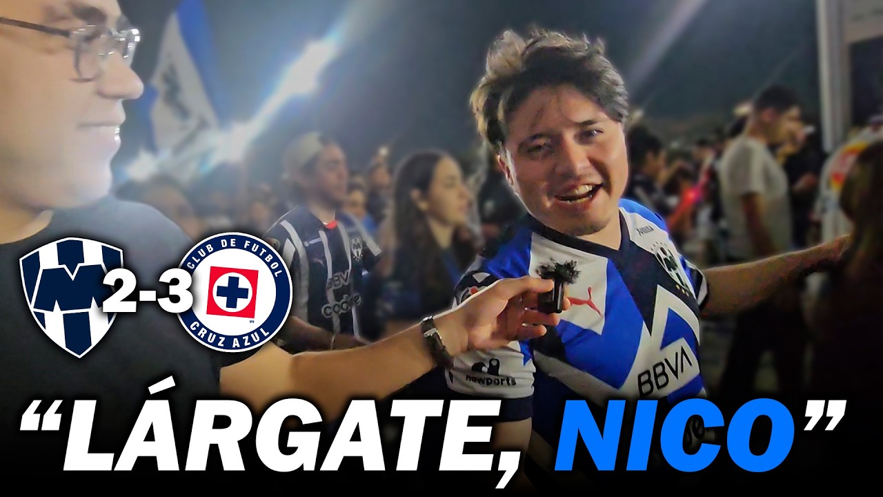 REACCIÓN con la gente | Monterrey 2-3 Cruz Azul