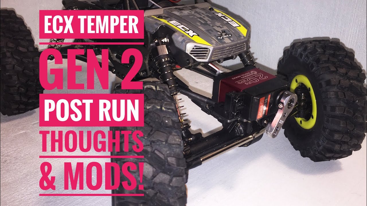 ECX Temper Gen 2 first impressions & improvements!