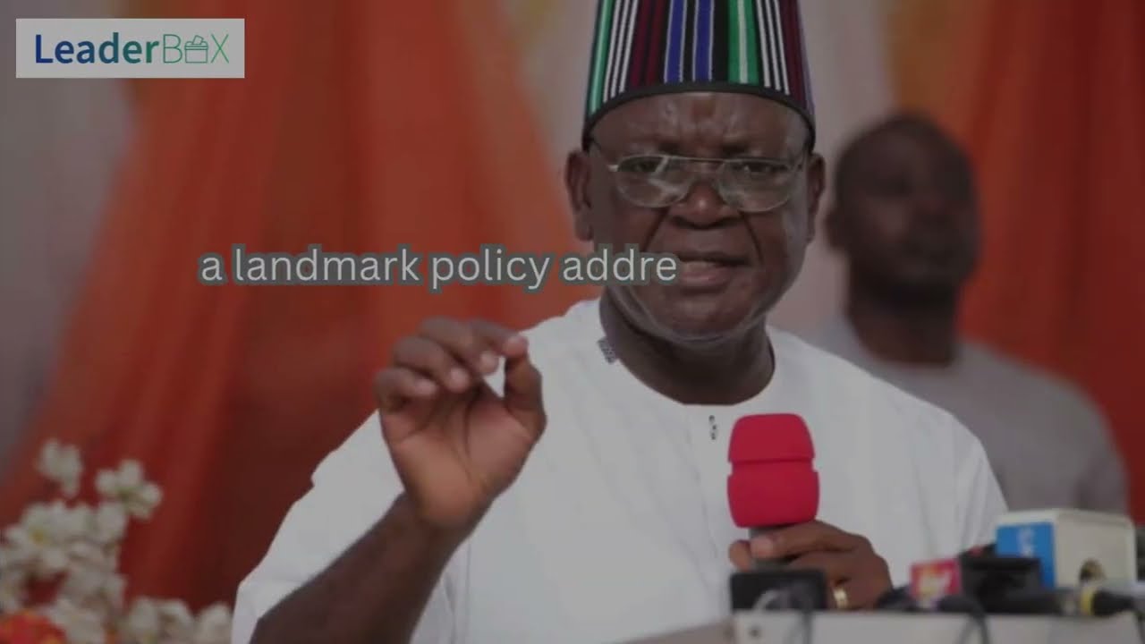 Profile of Samuel Ioraer Ortom, Former Governor for Benue State.