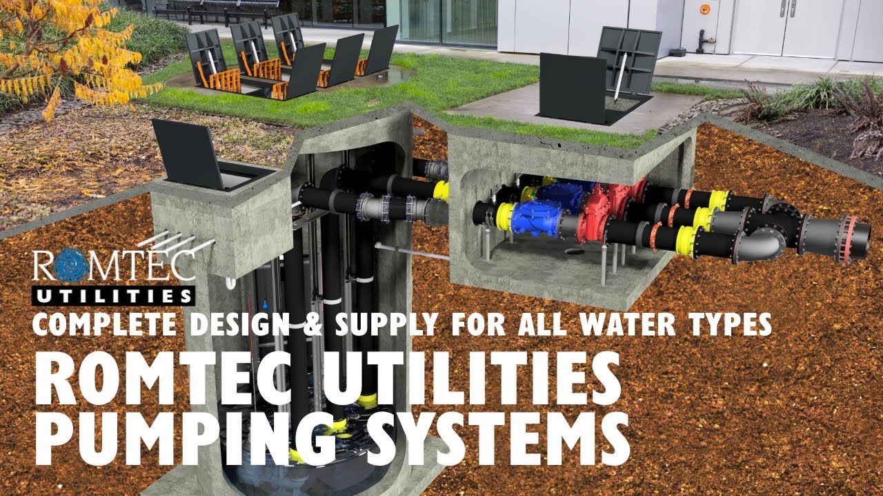Romtec Utilities Pumping Systems | Complete Design & Supply for All Water Types