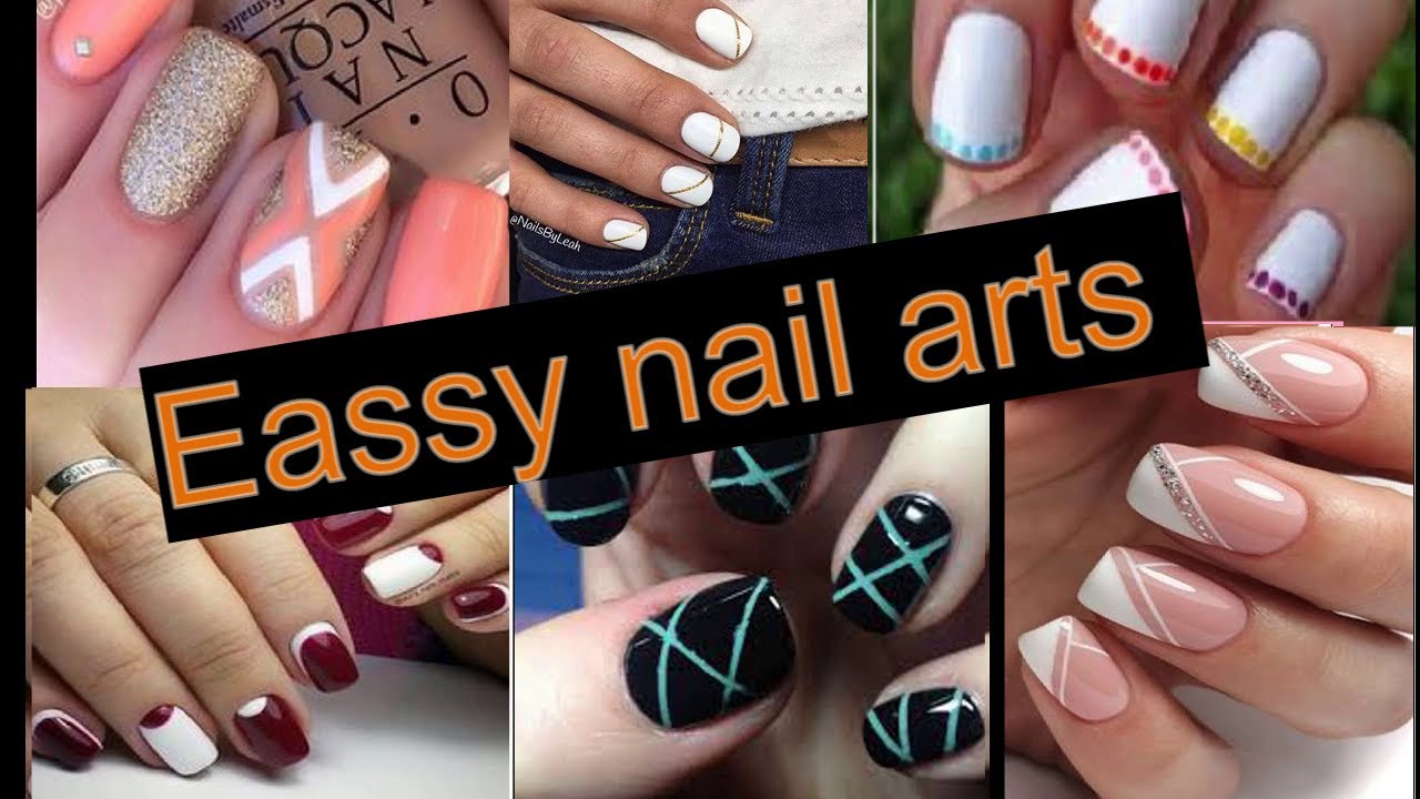 Simple and Classy Nail arts | Nail arts Can be Create at home | by glam Mania