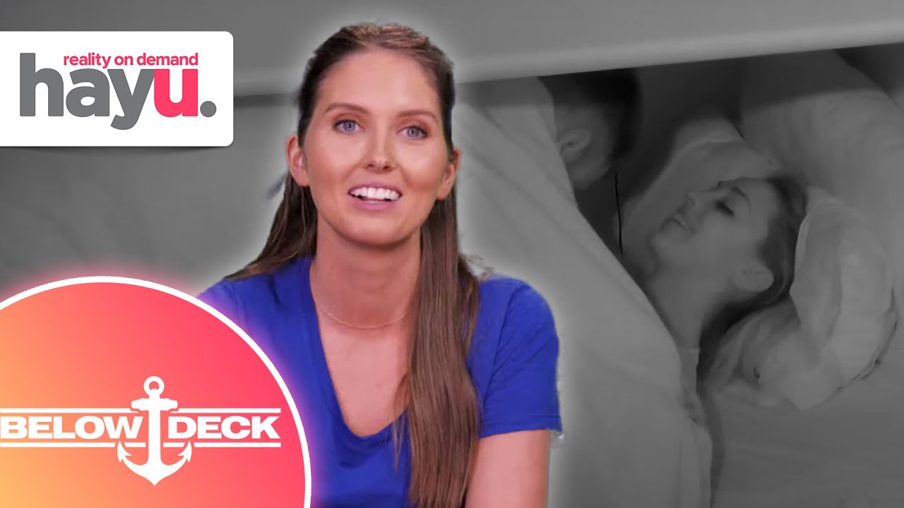 Izzy Walks In On James & Elizabeth's Heated 'Cuddling Session' | Season 8 | Below Deck