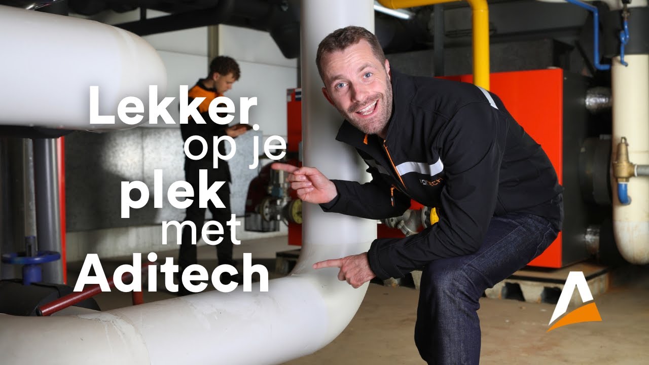 Lekker op je plek, bij Aditech - videoclip
