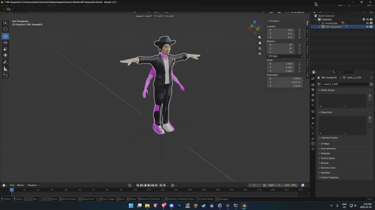 Avatars for the BanterVR.com platform