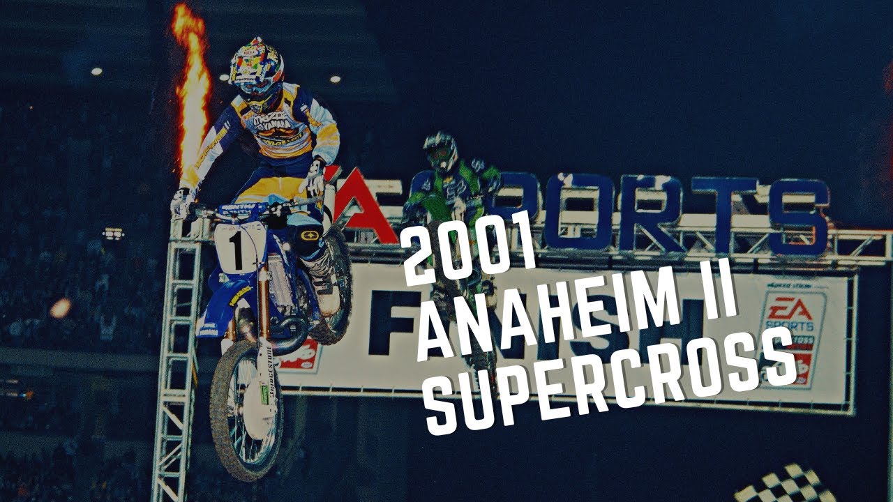 Art Eckman Tribute: 2001 Anaheim Supercross. Jeremy McGrath's final win
