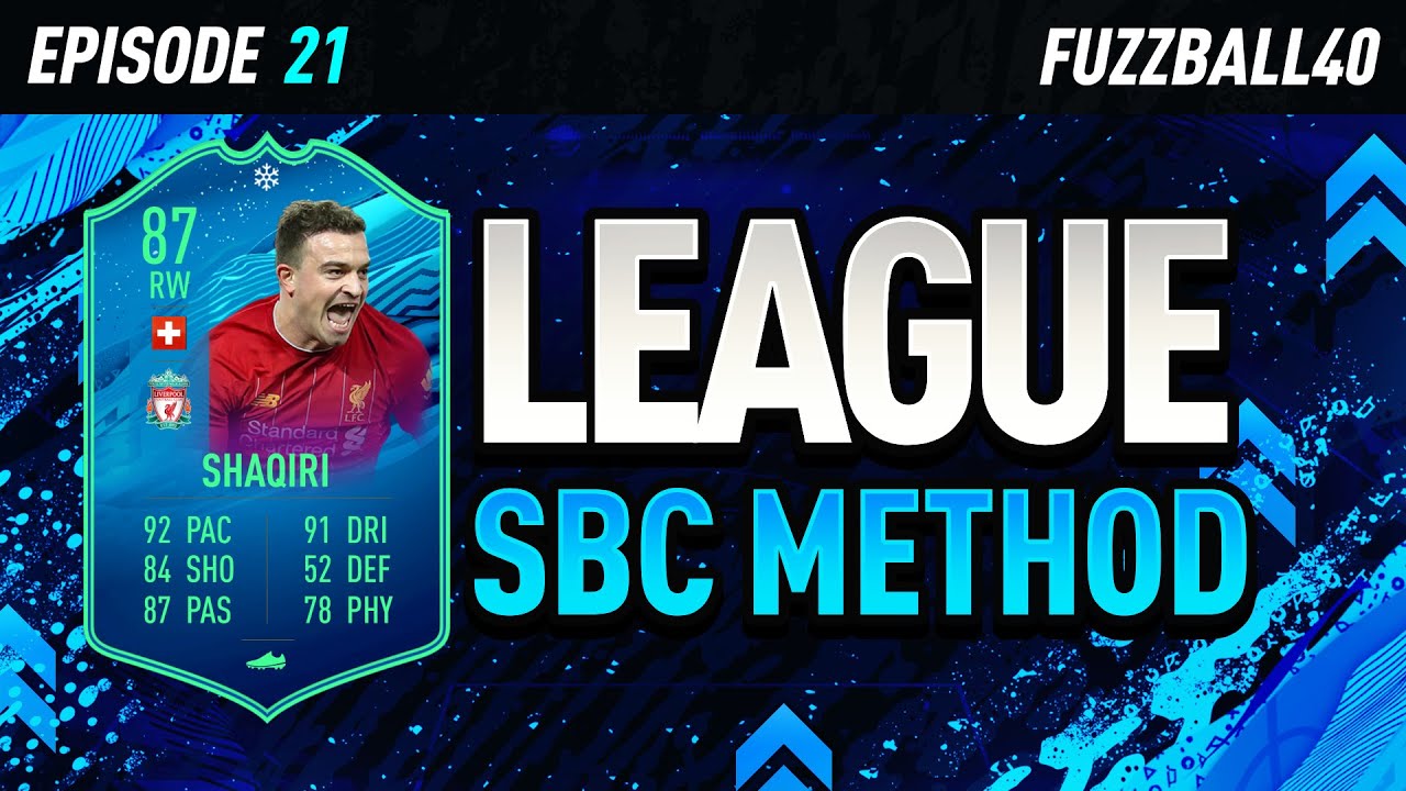 HOW TO DO LEAGUE SBC METHOD EFFECTIVELY! EPISODE 21! FIFA 20 TRADING TIPS!