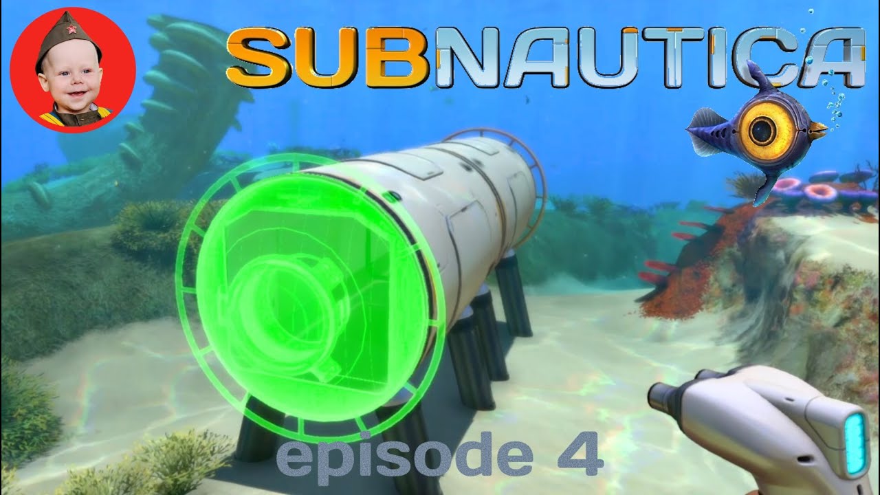 Subnautica 4: Создание базы / Мы находим серу / Спасательная капсула 3