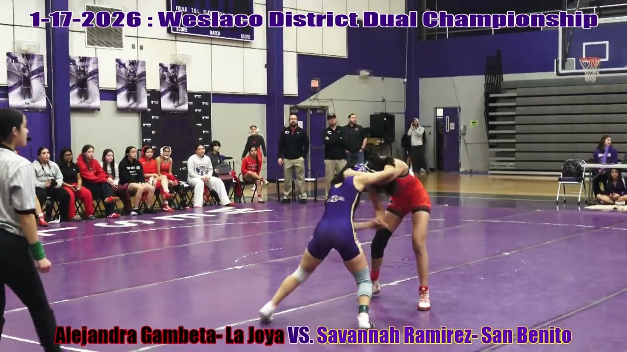 1-17-2026_5- Alejandra Gambeta- La Joya VS. Savannah Ramirez- San Benito