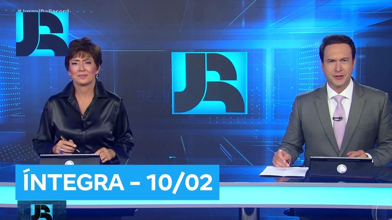Assista à íntegra do Jornal da Record | 10/02/2026