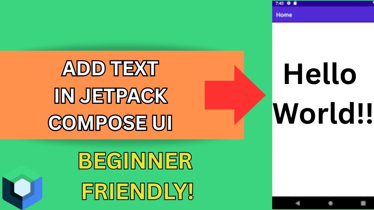 How to Add Text in Jetpack Compose Using Android Studio (Beginner Friendly)