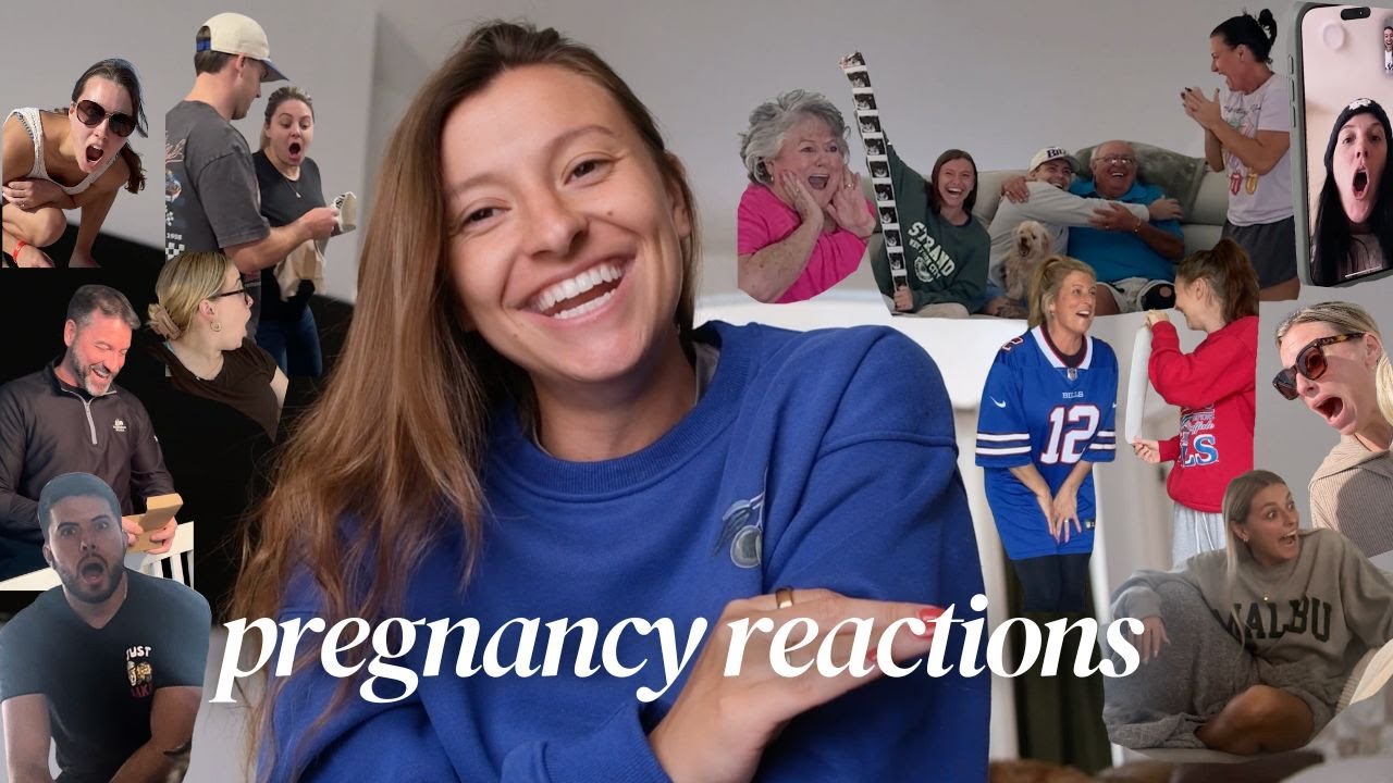 Telling Friends & Family We Are Pregnant! + Reaction videos