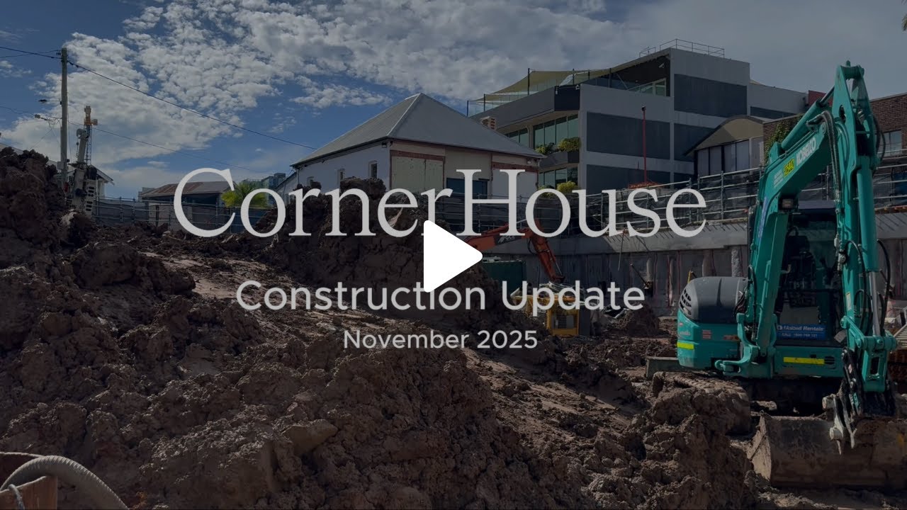 Construction Update #5 - Corner House, Stones Corner by DeMartini Fletcher