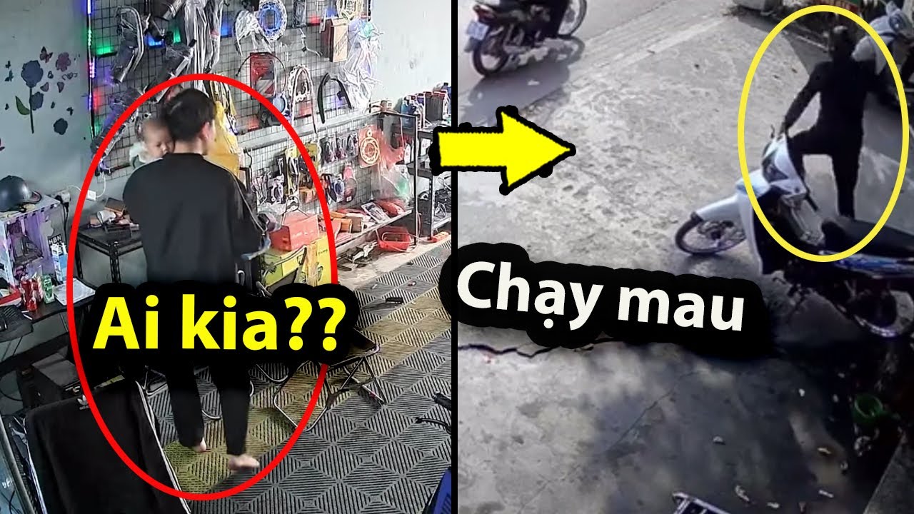 Đang bế con 3 tháng tuổi, ông bố lao ra ngăn trộm xe khiến CĐM thót tim | Thomas Edi Long