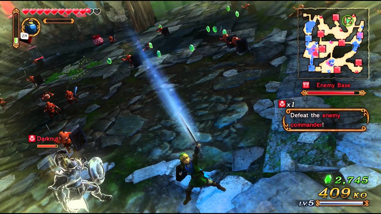 Let's Play Hyrule Warriors: Adventure Mode, Part 1 (Wii U)