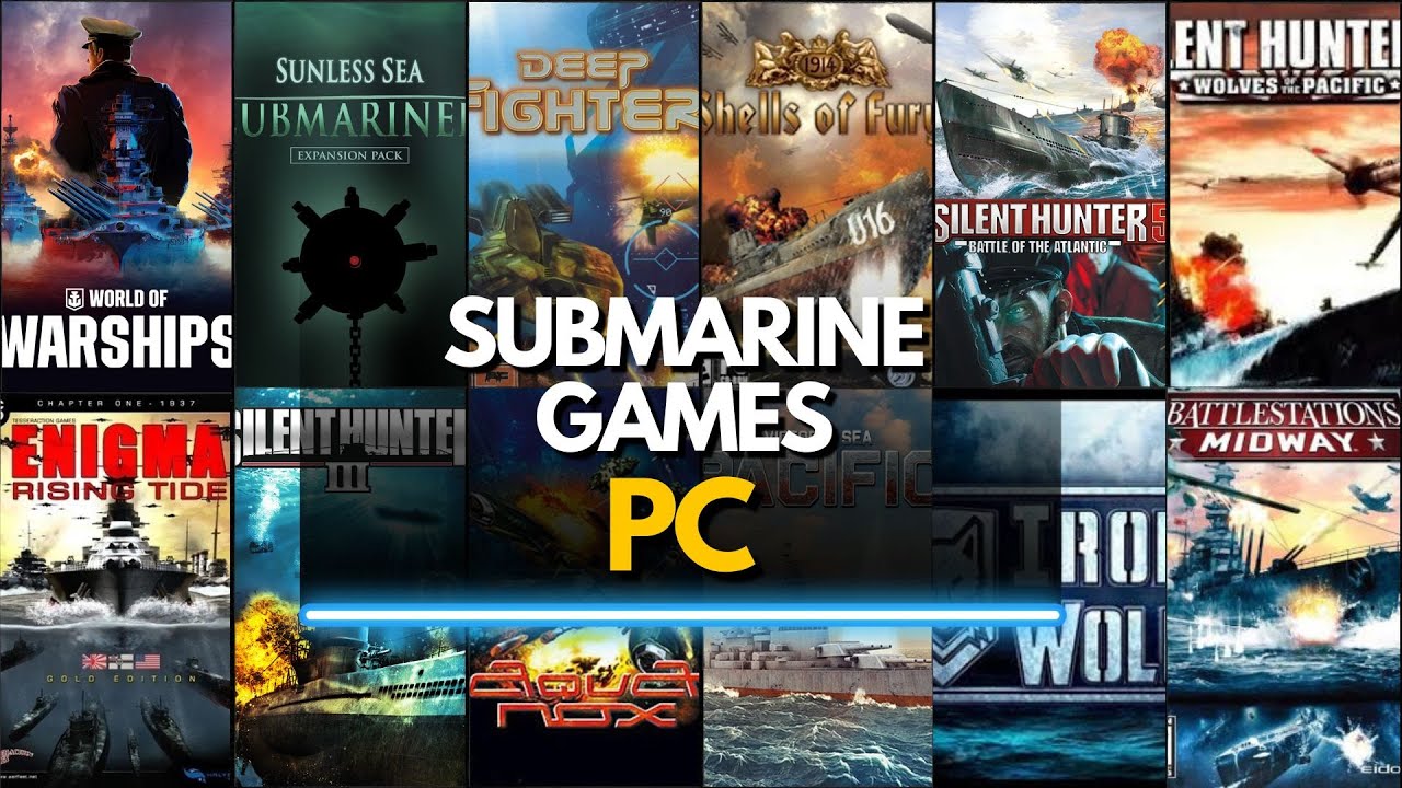 TOP 25 BEST PC SUBMARINE GAMES YOU NEED TO PLAY