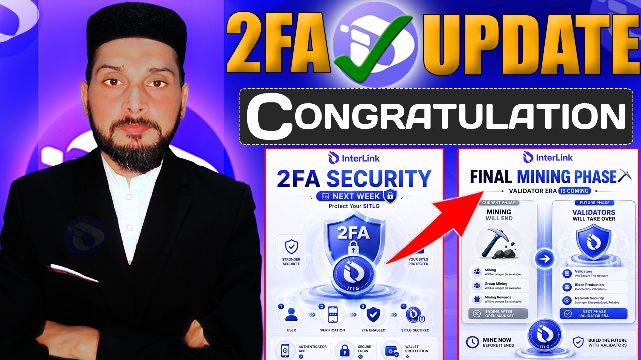 How to Enable 2FA Verification in Interlink Network? | Complete Last Step Before Migrations!