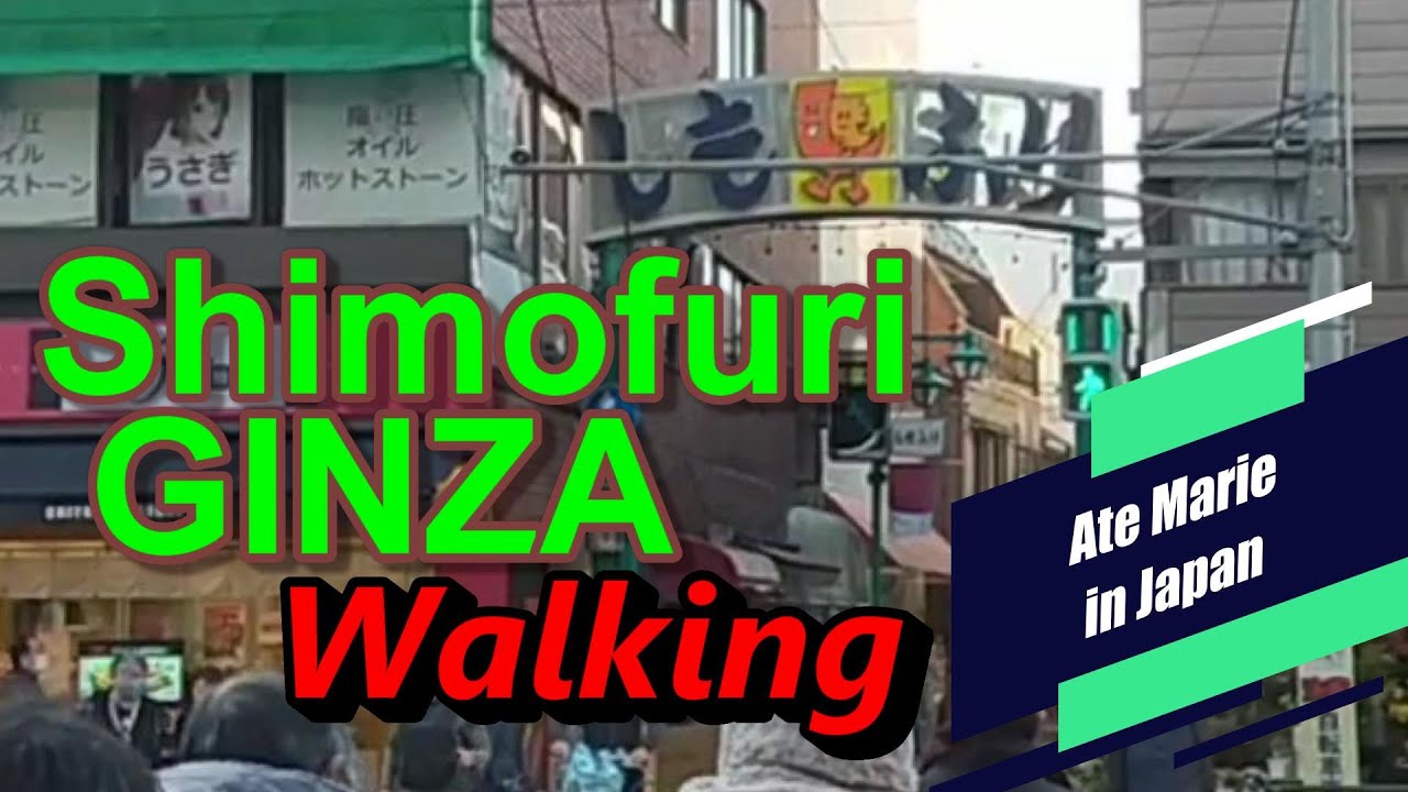 Shimofuri ginza Shopping street