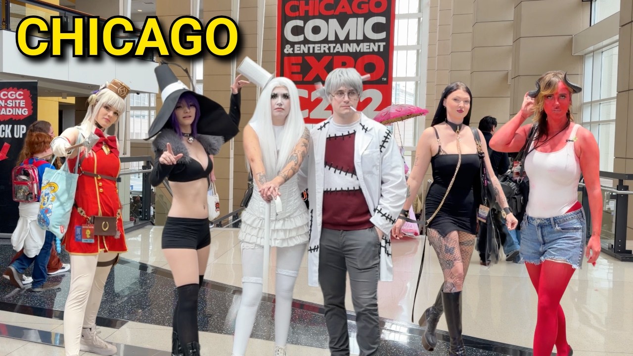 Chicago Comic Con 2026 | C2E2 | 4K Cosplay Walkthrough Day 3 on Sunday | March 29, 2026 | 4K Walk