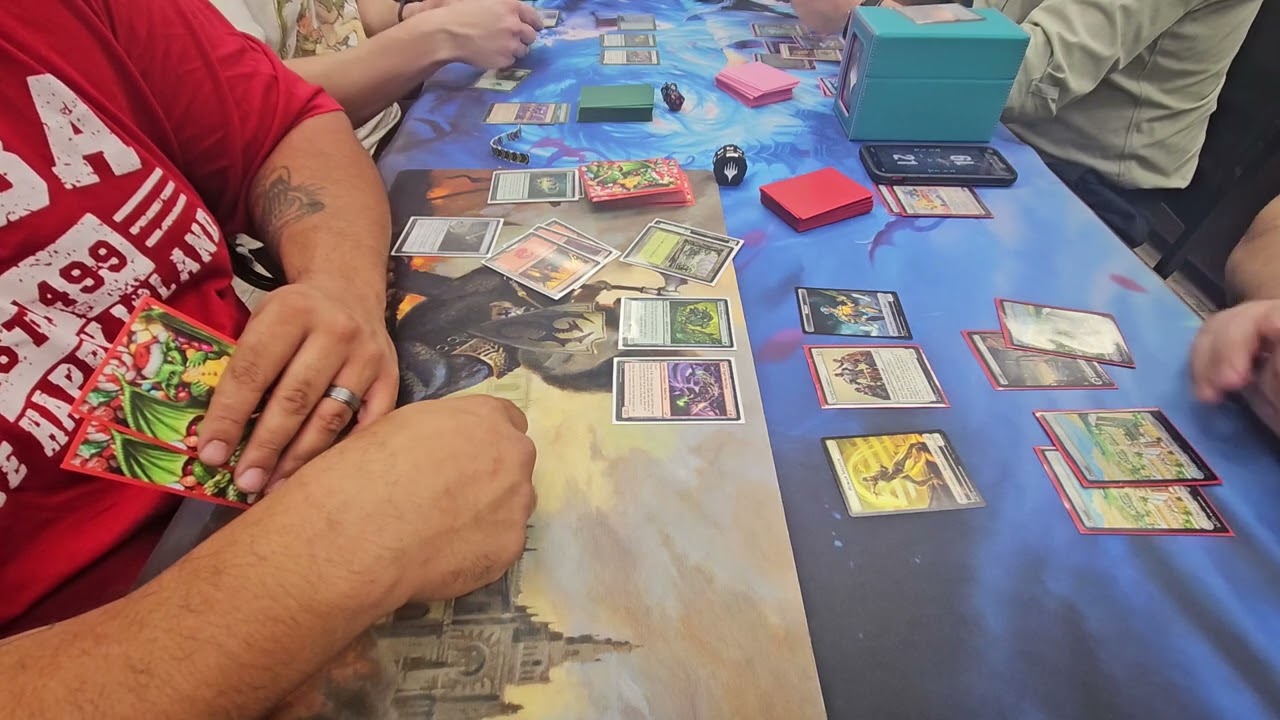 Round 1 of 3 In last night prerelease. 