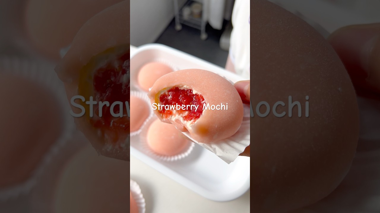 Strawberry Mochi #shorts