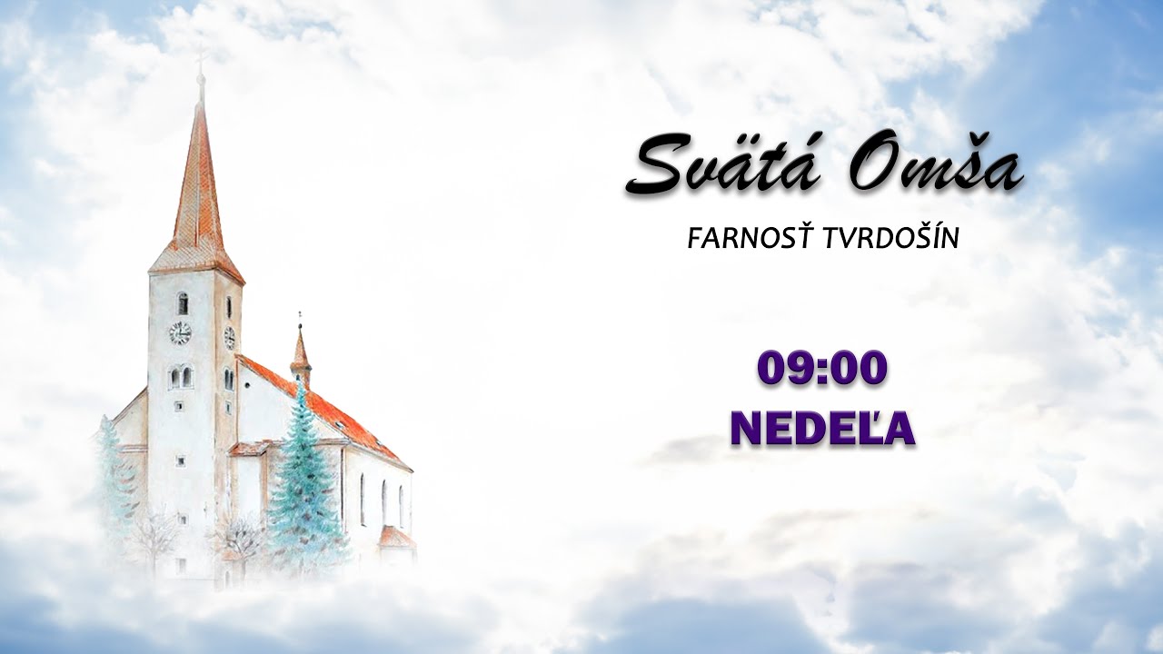 SV. OMŠA - NEDEĽA, 25.1.2026 o 