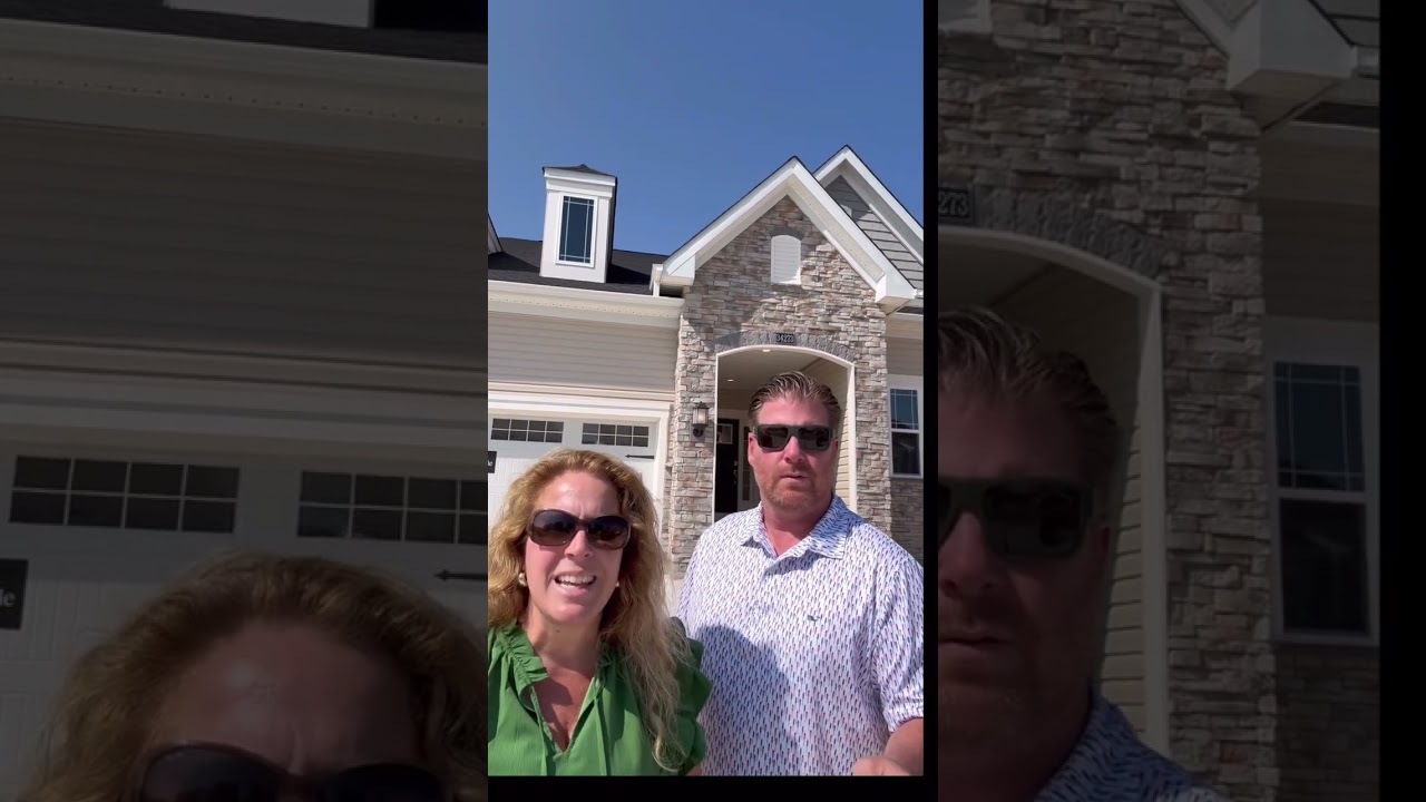 Captiva model from Lennar at Plantation Lakes in Millsboro, Delaware.