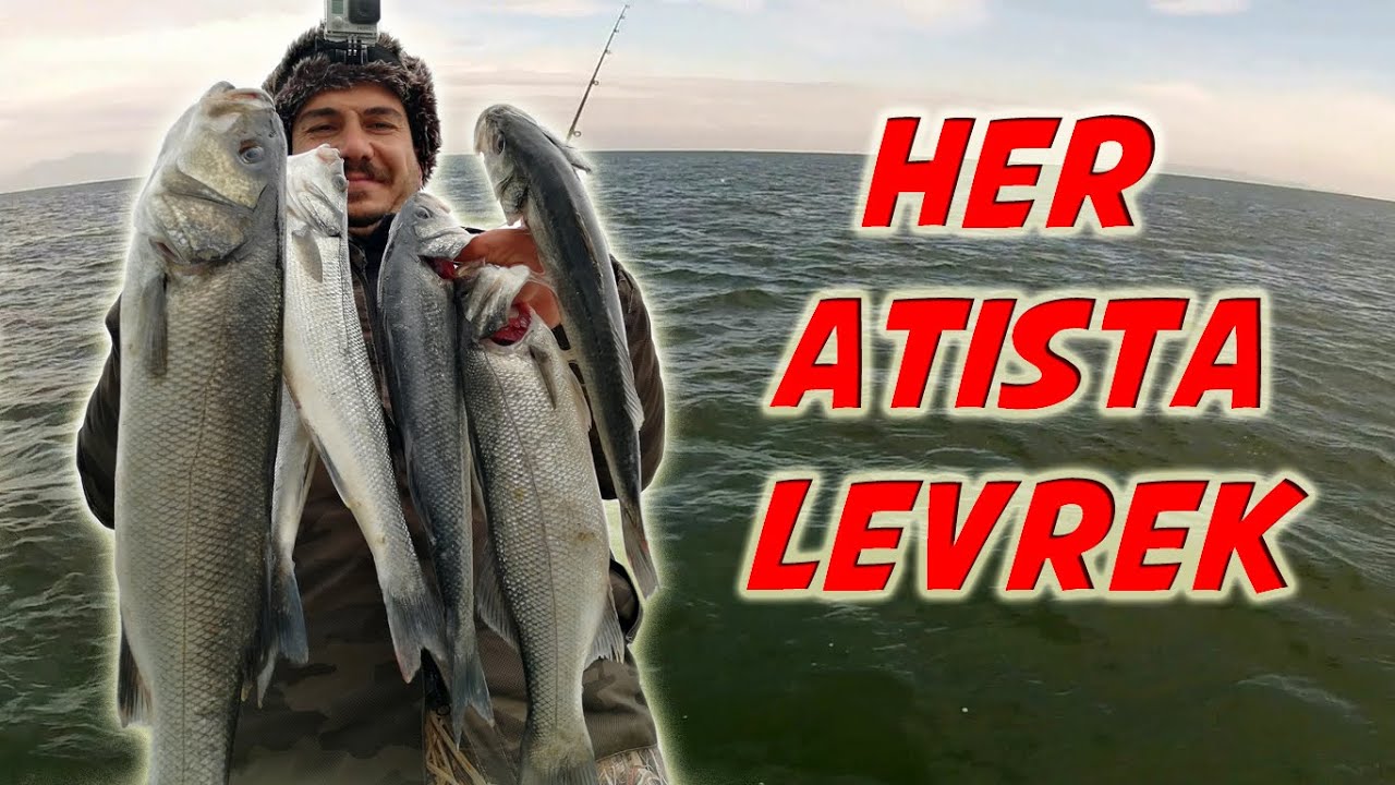 Her Atısta Levrek | At Cek Su Ustu Levrek Avı | Spinning for sea bass with top water lures