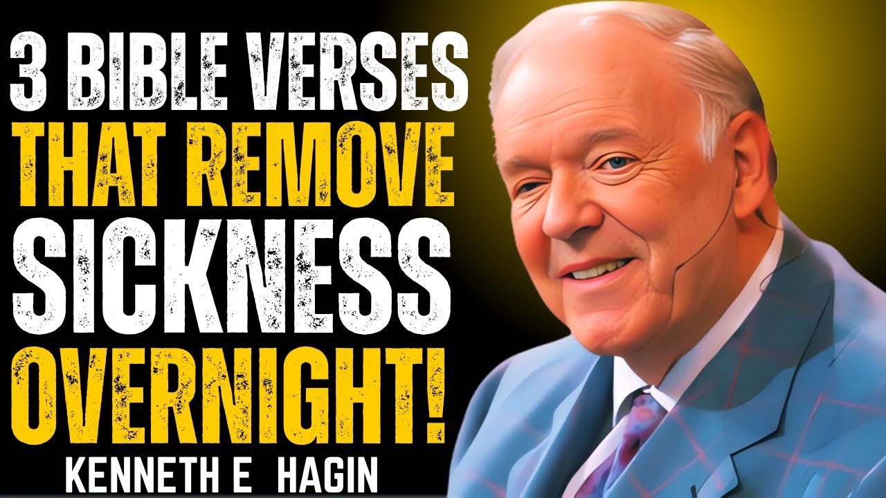 3 Bible Verses That REMOVE Sickness Overnight! | Kenneth E Hagin Healing Speech