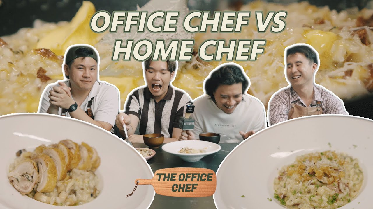 Office Chef vs Home Chef: Risotto | The Office Chef E12