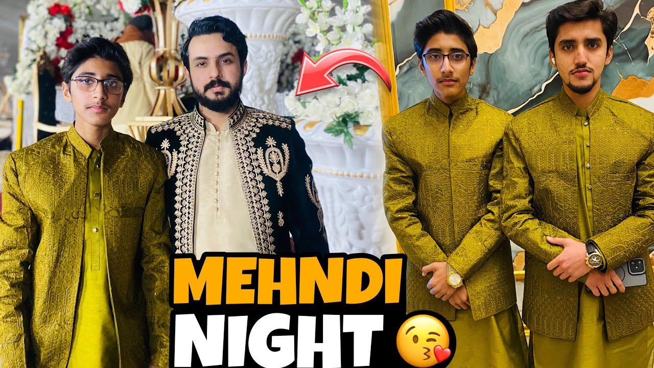 Grand mehndi 🥰night mehndi 😘mashallah 🥰 full enjoyment 😘
