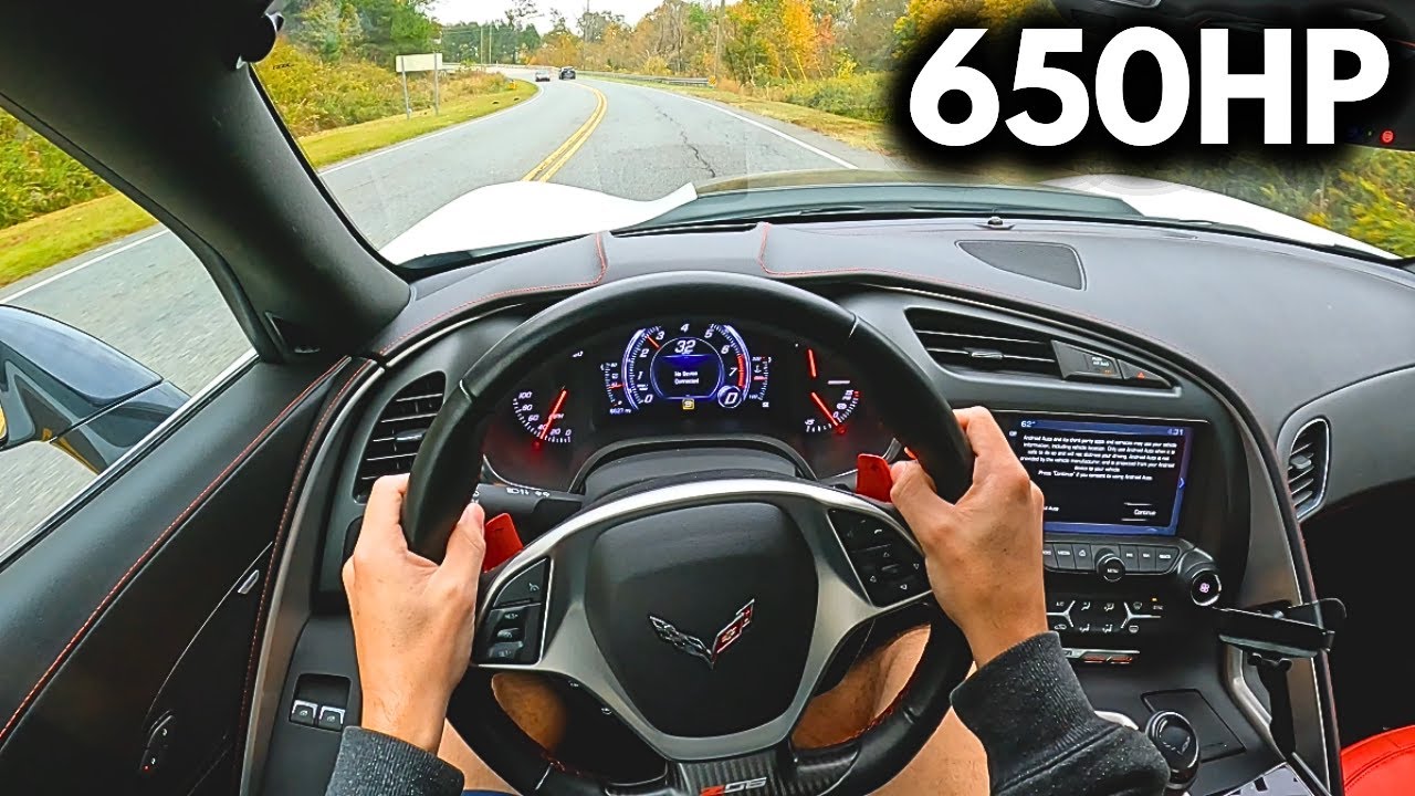 POV: Каково это — водить C7 Corvette Z06