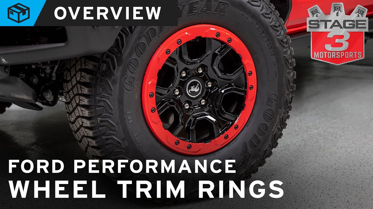 Ford Performance Bronco Wheel Trim Rings Overview & Install