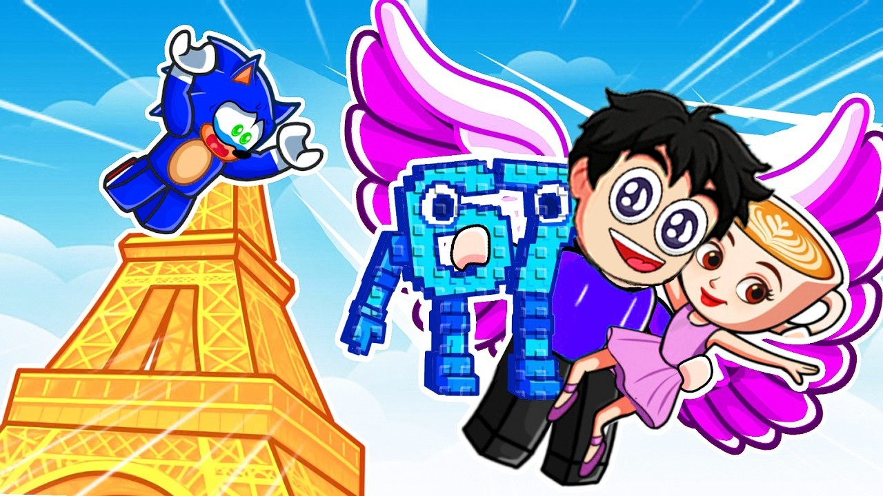 RESCUE SECRET BRAINROTS FROM HIGGEST TOWER IN ROBLOX!!