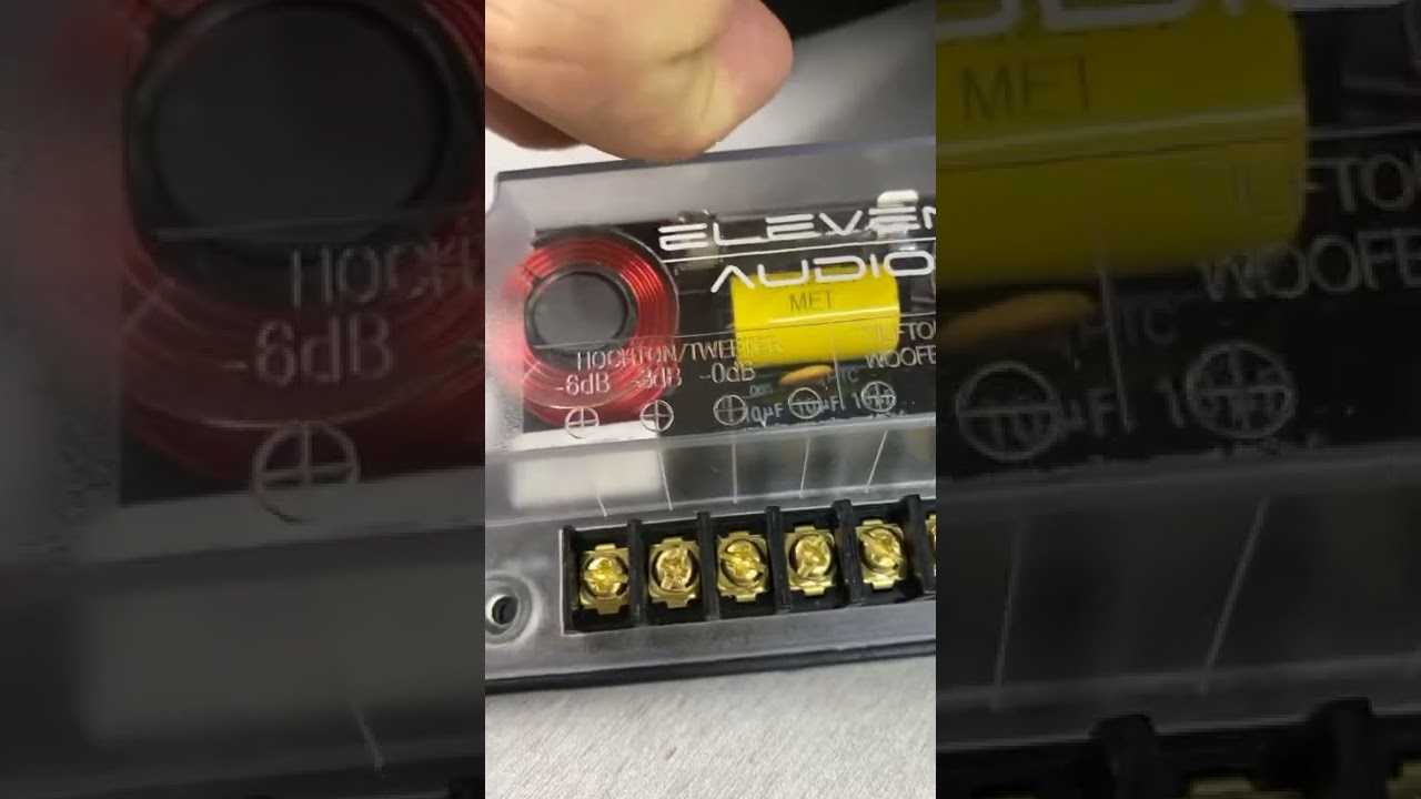 Componente de dos v&iacute;as SQ ELEVEN AUDIO    MODELO ESQ65.2