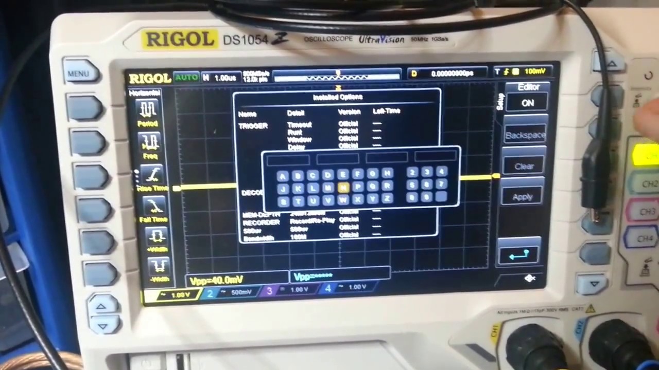 Unlock Your RIGOL DS1054Z