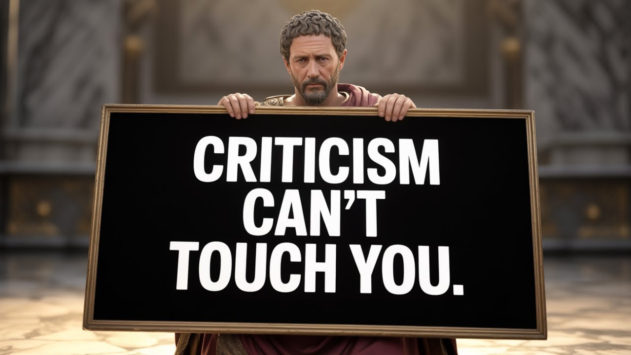 How to Handle Criticism (Stoic Strategies)