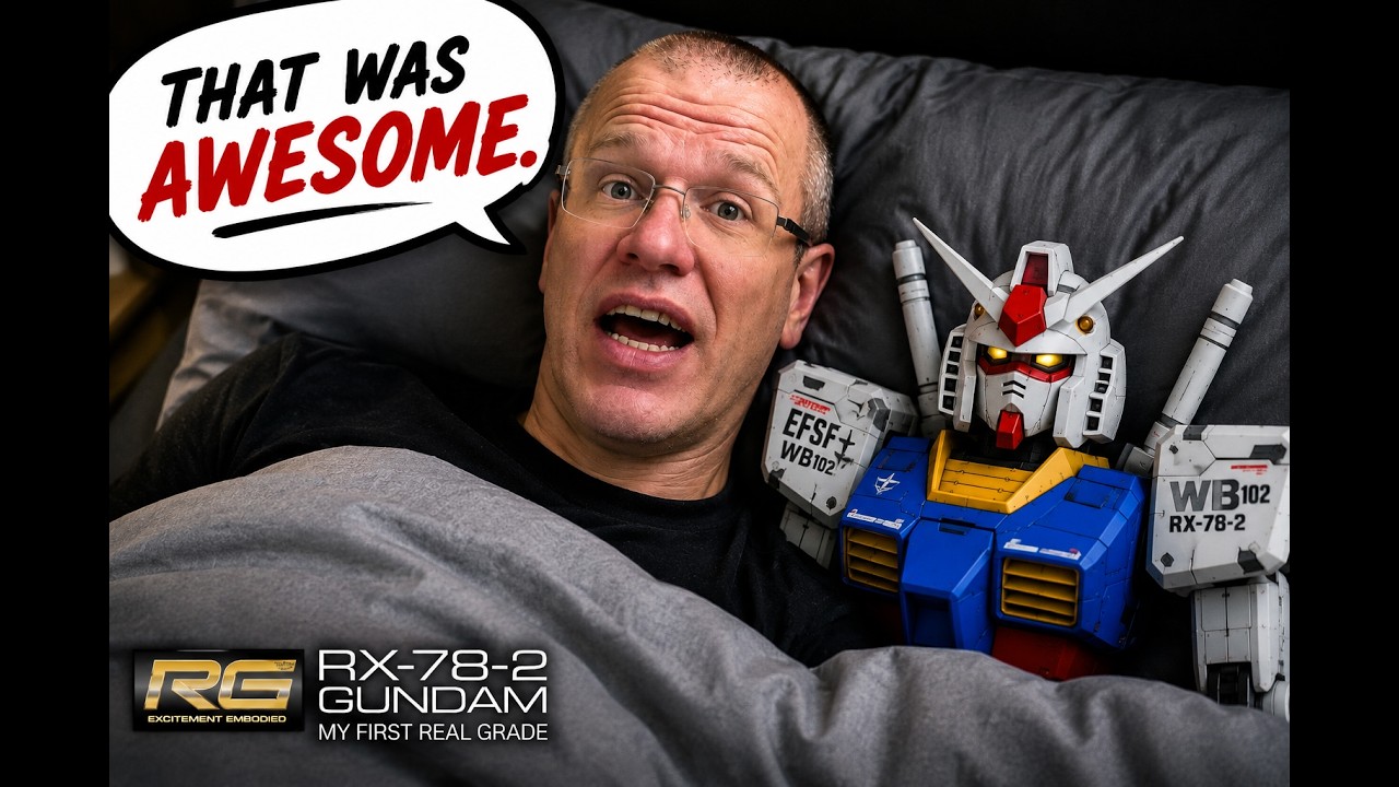 Я собрал свою первую модель Gundam Real Grade &mdash; и теперь я всё понял