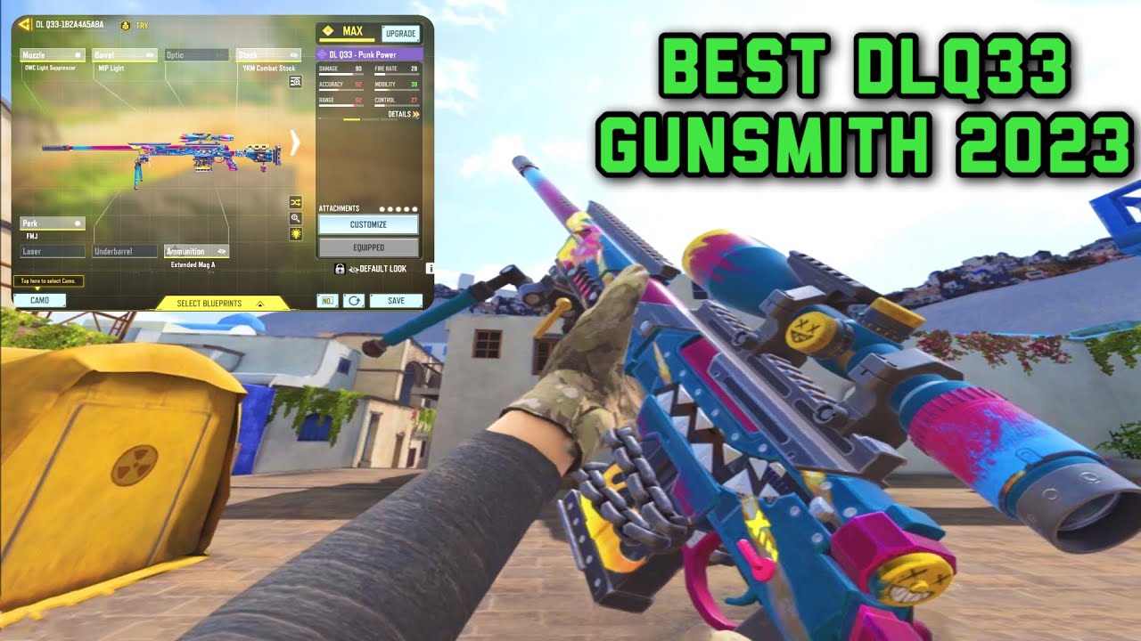 *BEST* DLQ33 Gunsmith In 2023 (competitive/rank/pros/noobs)