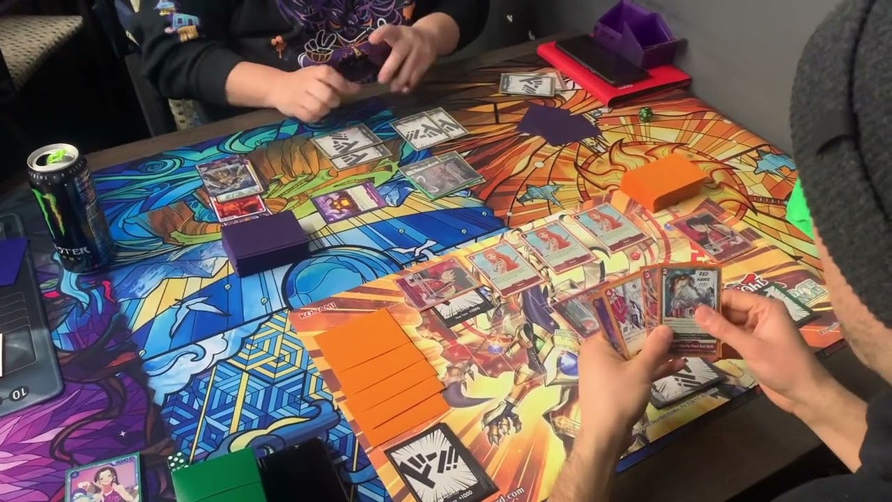 One Piece Card Game: Red Luffy vs Purple Kaido (Post ST05) TCG Match with Commentary