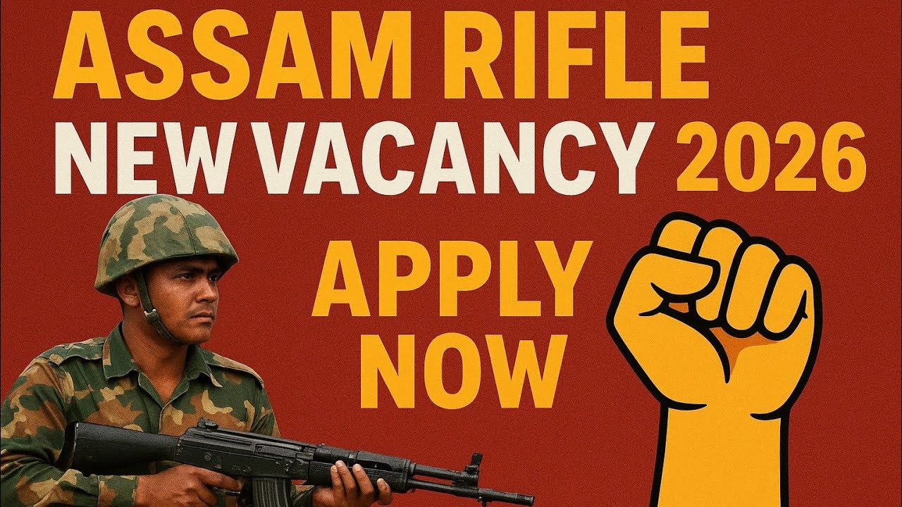 Assam Rifle New Vacancy 2026 |A to Z details.....🤔🤔 |